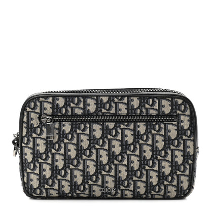 Christian Dior Oblique Messenger Pouch Black 1 of 8