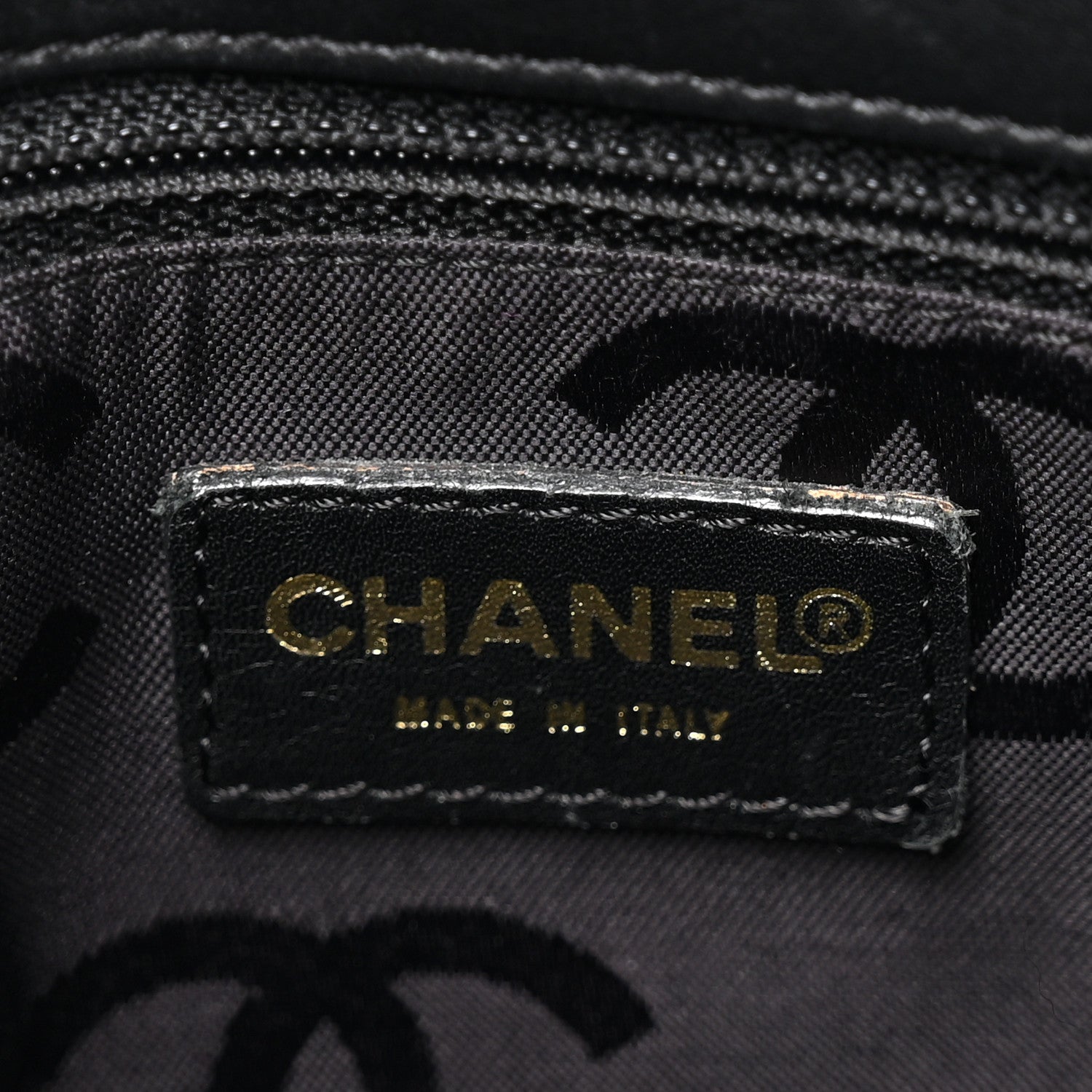 Chanel Calfskin Wild Stitch Tote Black 6 of 14