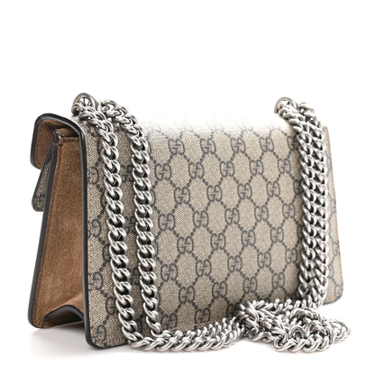 Gucci GG Supreme Monogram Small Dionysus Shoulder Bag Taupe 3 of 10