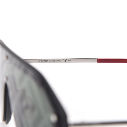 Fendi FF Fabulous Shield Sunglasses FF M0039/G/S Black 6 of 8