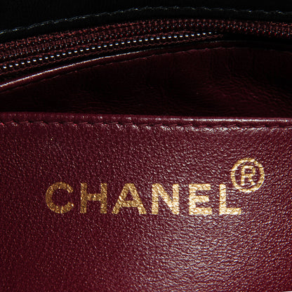 Chanel Lambskin Quilted Mini Square Flap Black 7 of 9