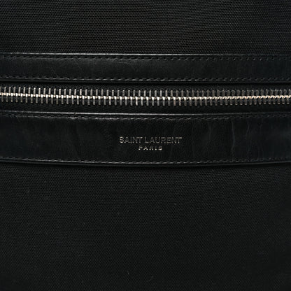 Saint Laurent Canvas City Laptop Backpack Black 7 of 9