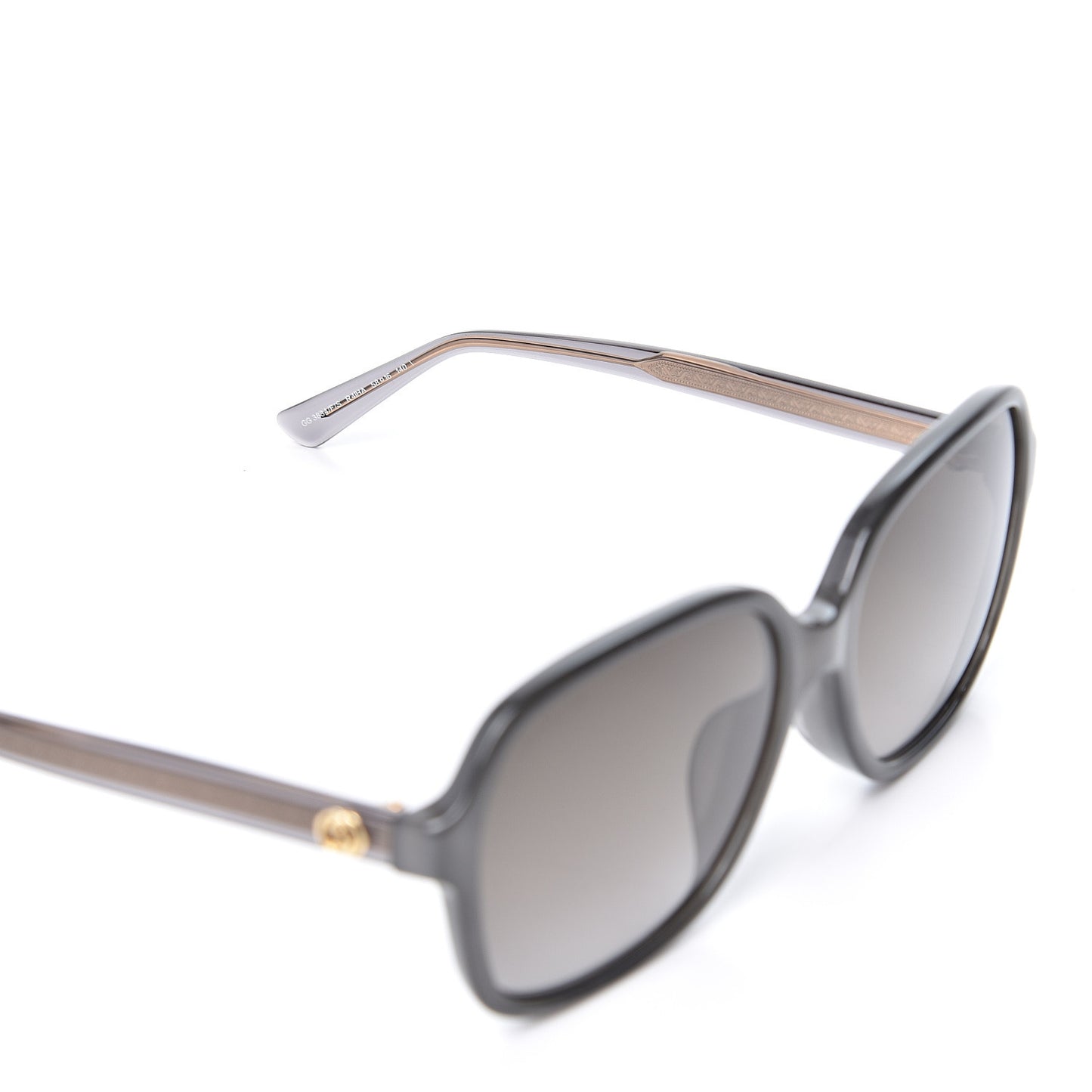 Acetate Square Frame Sunglasses GG 3834/F/S Grey Pearl