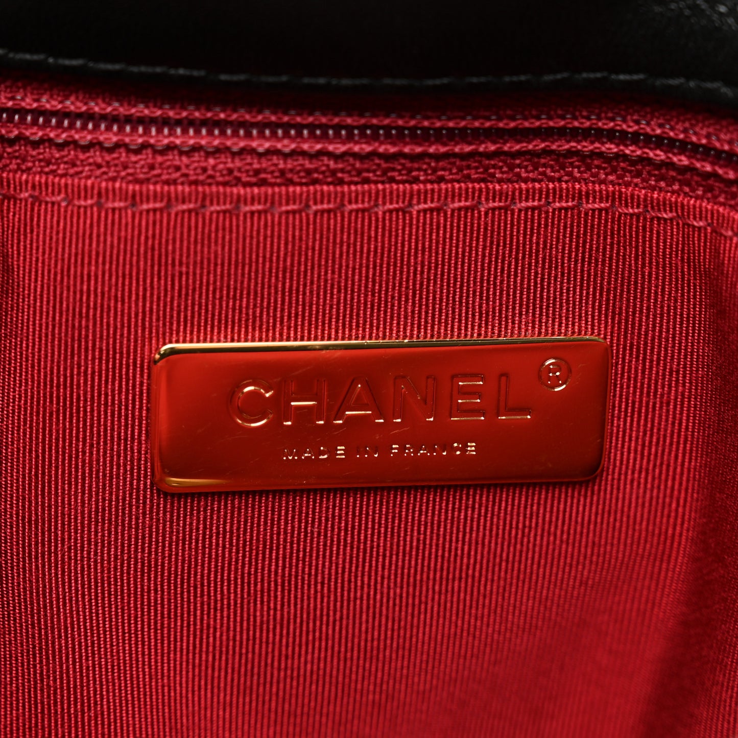 Lambskin Quilted Medium Chanel 19 Flap Black