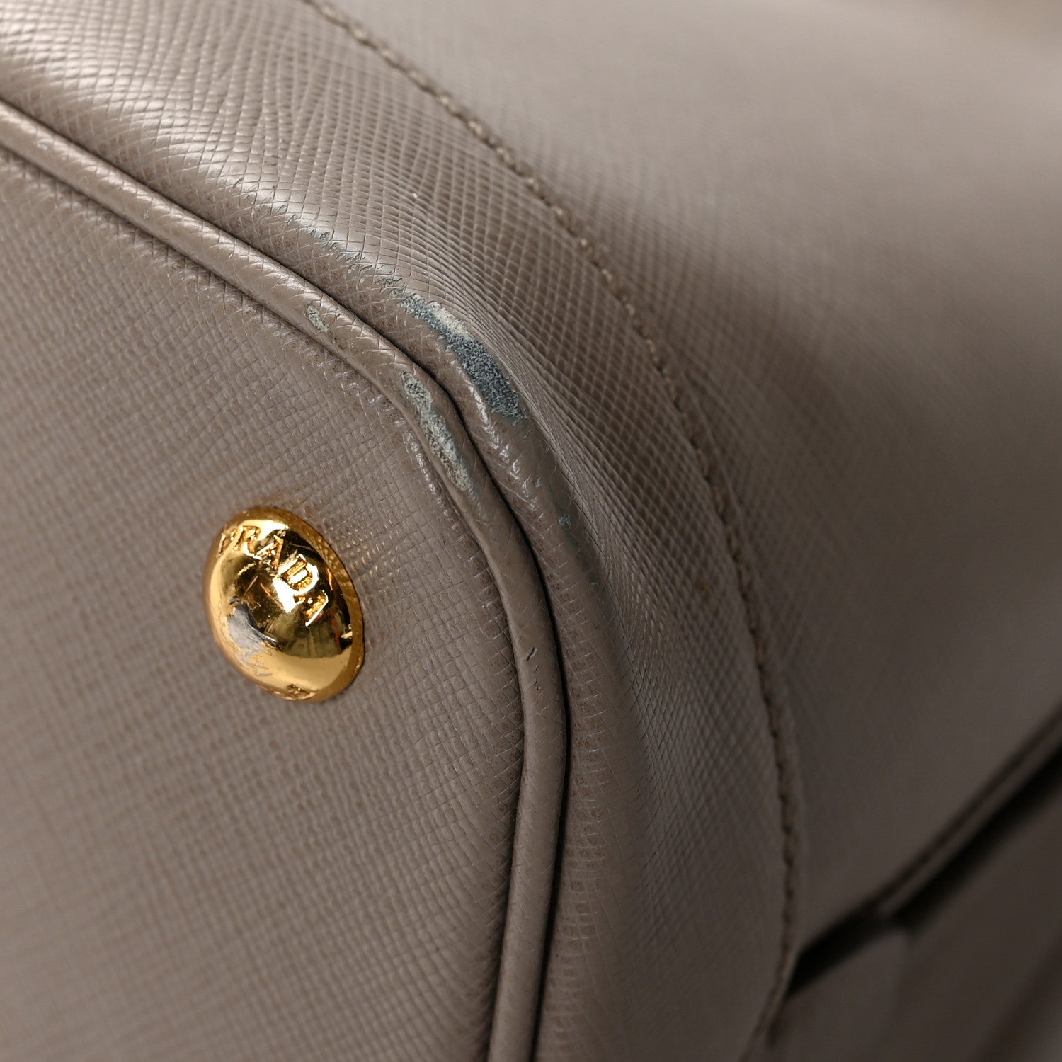 Prada Saffiano Lux Open Promenade Tote Argilla 12 of 19