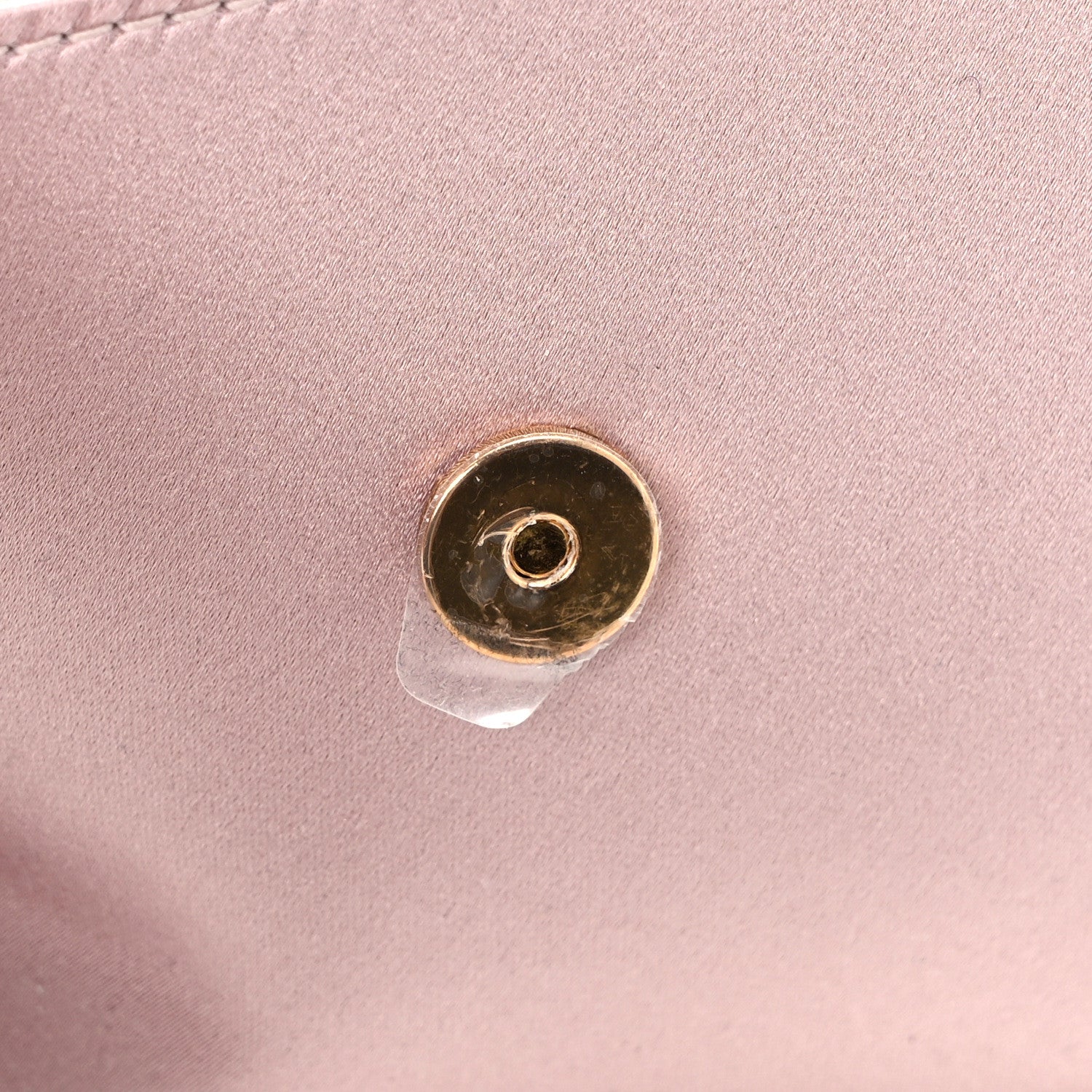 Versace Satin La Medusa Envelope Clutch Dusty Rose 10 of 10