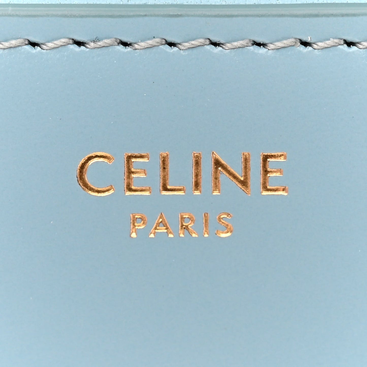 Shiny Calfskin Teen Triomphe California Blue