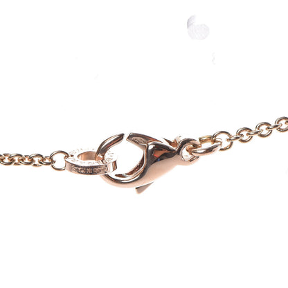 Bulgari 18K Rose Gold White Ceramic B.Zero1 Pendant Necklace 5 of 14