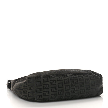 Fendi Zucchino Small Hobo Black 4 of 13