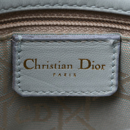 Christian Dior Lambskin Cannage Mini Lady Dior Light Blue 6 of 12