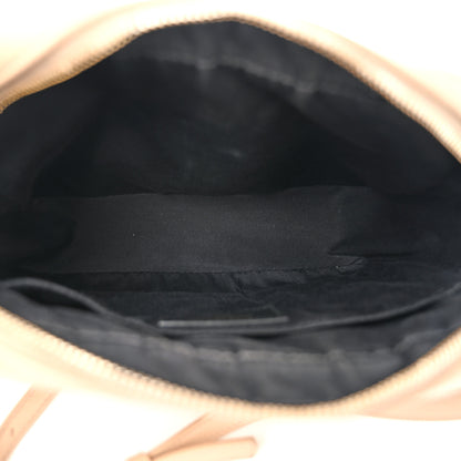 Saint Laurent Calfskin Matelasse Monogram Lou Camera Bag Dark Beige 6 of 15