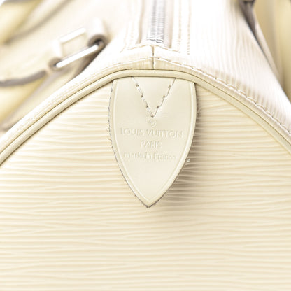 Louis Vuitton Epi Speedy 25 Ivory 6 of 13