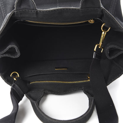 Prada Canapa Logo Tote Black 5 of 10