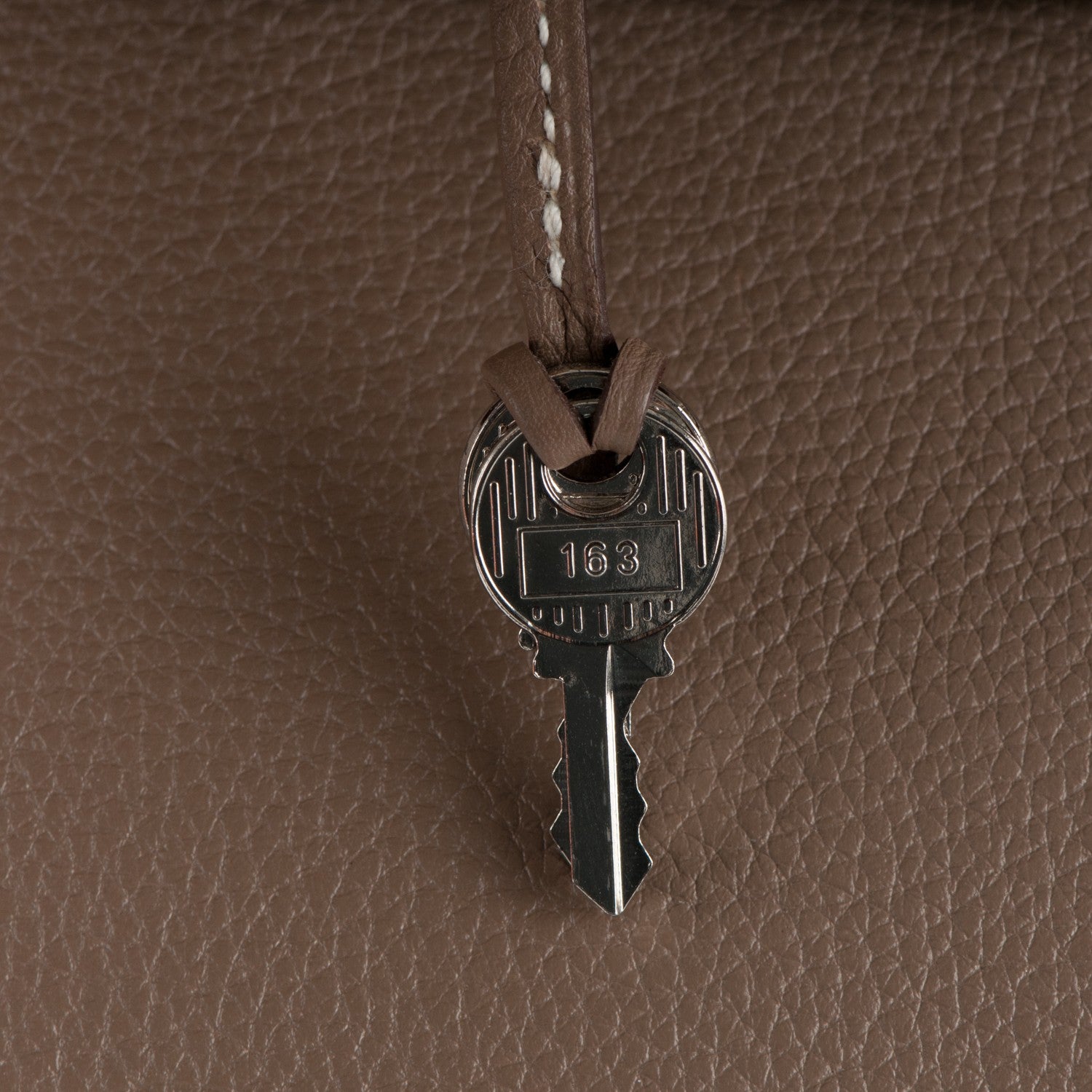 Hermes Taurillon Clemence Birkin 35 Etoupe 13 of 28