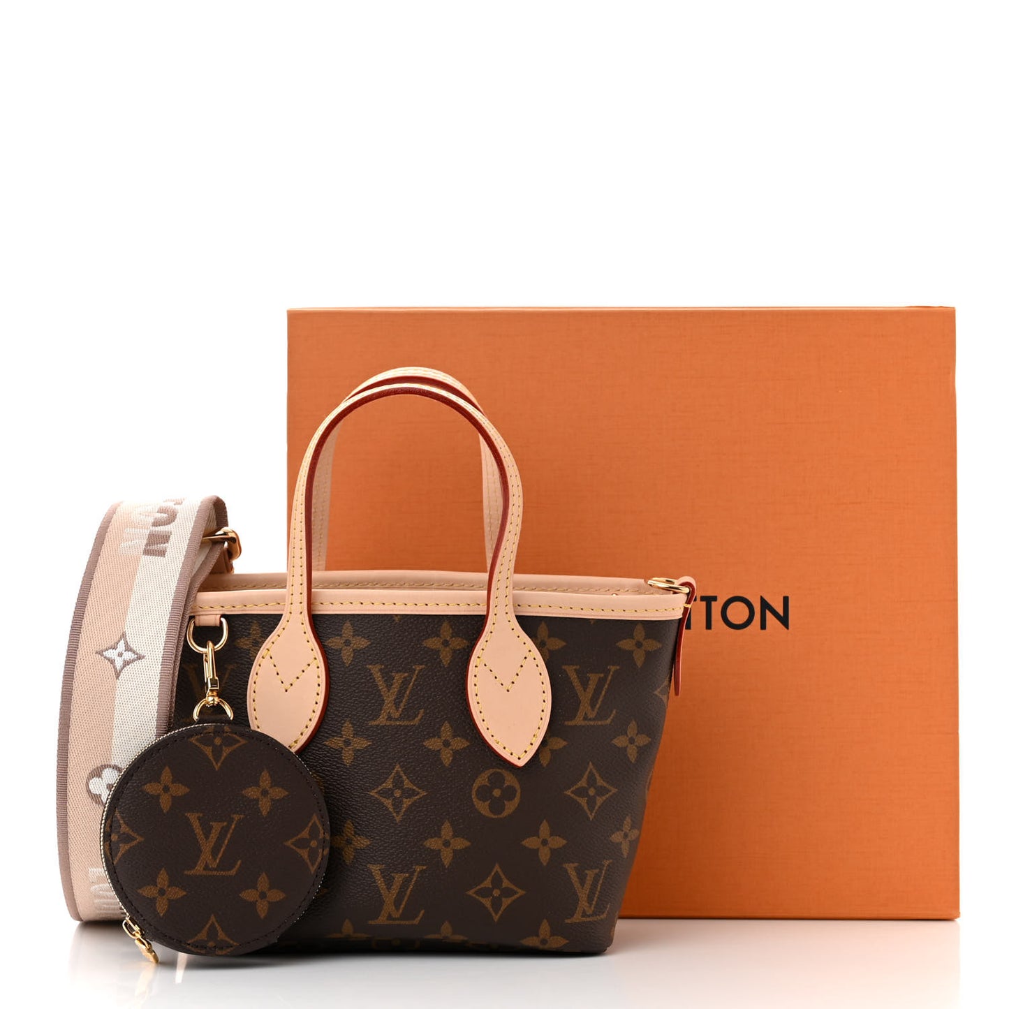 Monogram Neverfull BB Beige