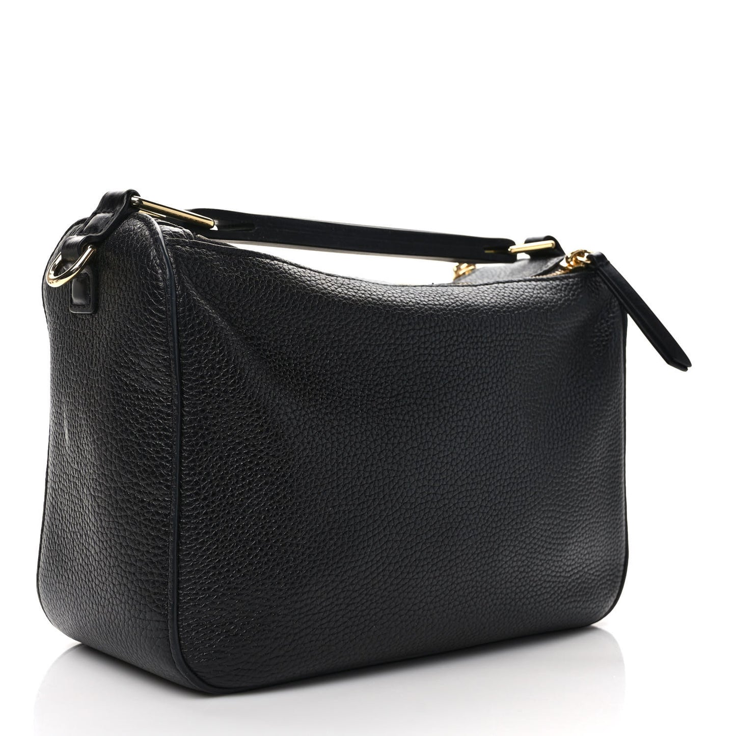 Calfskin Soft Box 23 Shoulder Bag Black