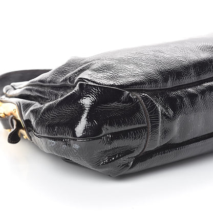 Prada Vernice Naplak Shoulder Bag Black 8 of 9