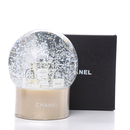 Chanel Glass N°5 Perfume Bottle Snow Globe 4 of 4