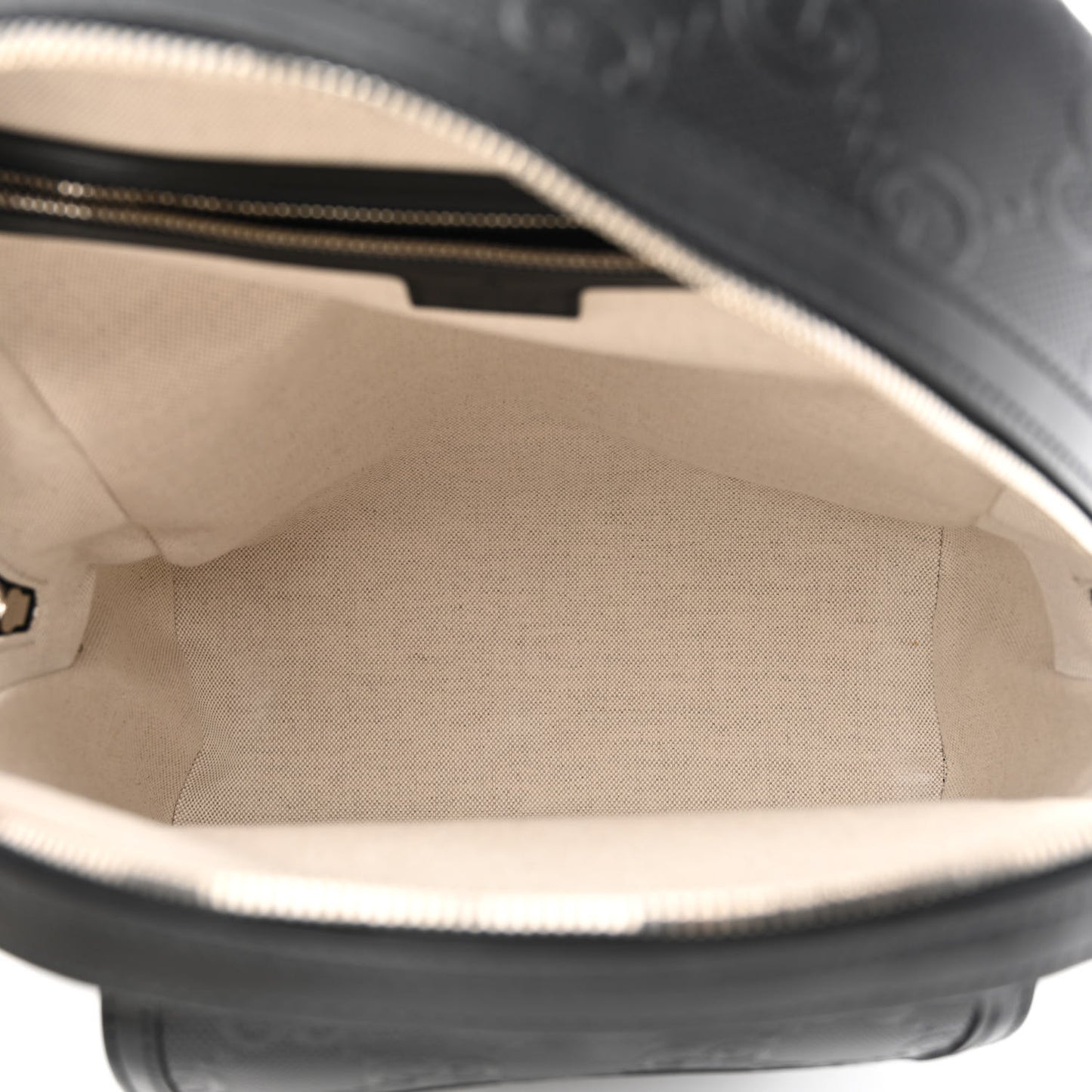 Calfskin GG Tennis Embossed Backpack Black
