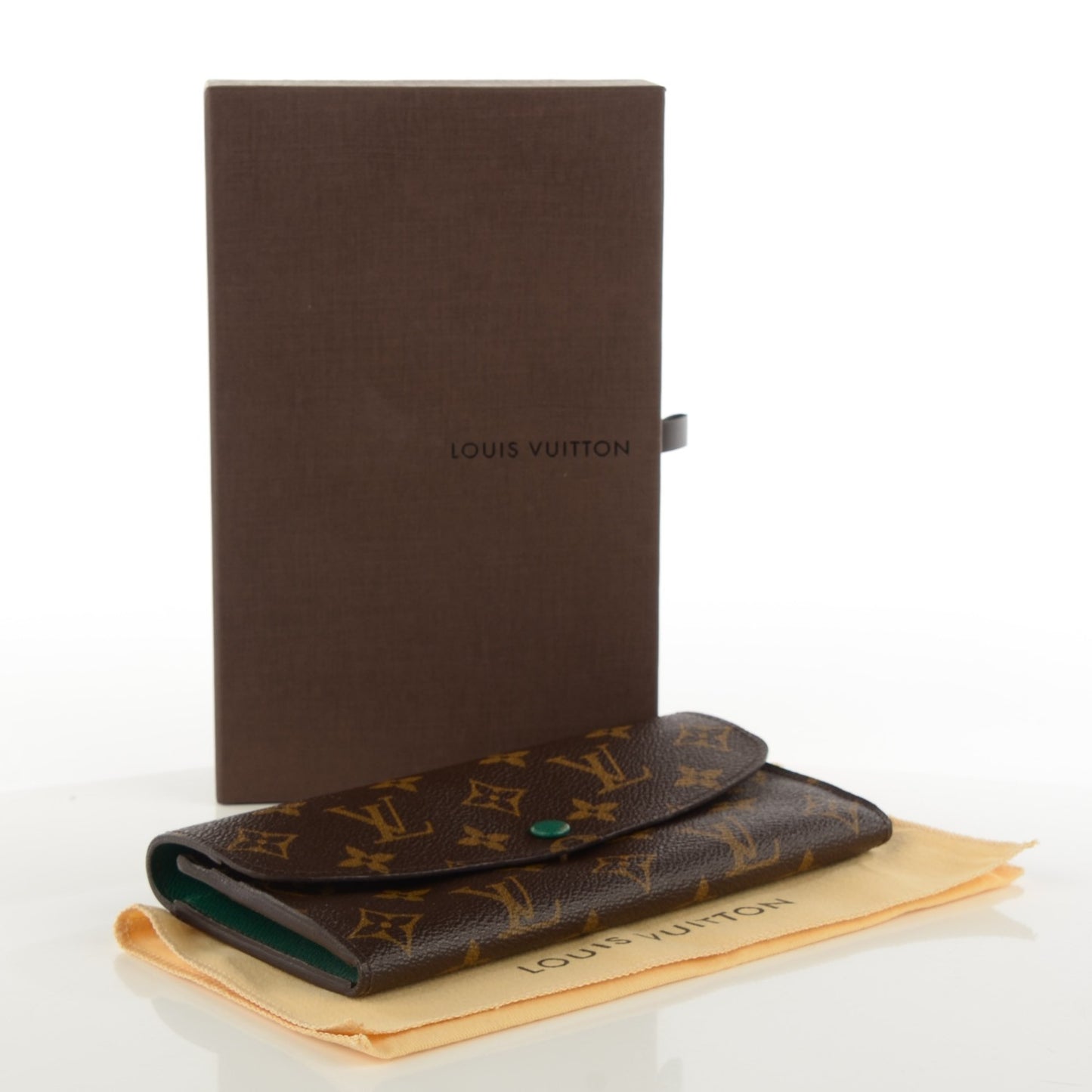 Monogram Emilie Wallet Vert