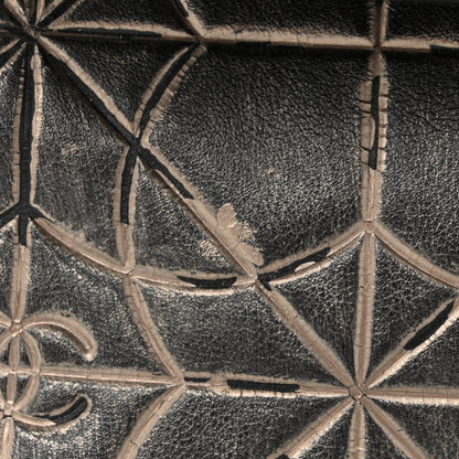 Chanel Metallized Effect Embossed Calfskin Quilted Paris Moscou Moujik Flap Black 11 of 12