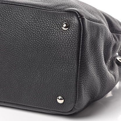Prada Vitello Daino Tote Black 9 of 11