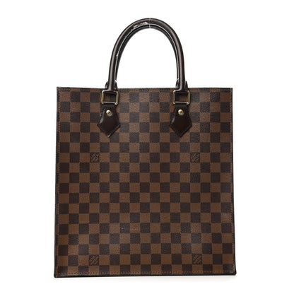 Louis Vuitton Damier Ebene Sac Plat PM 1 of 9