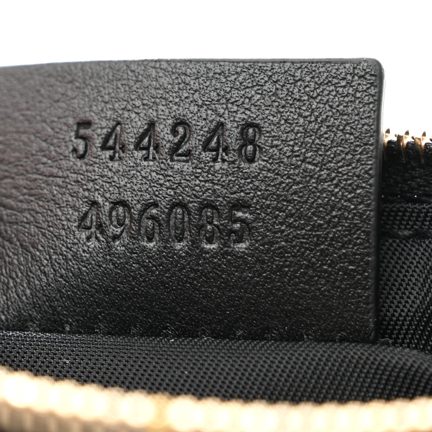 Gucci Microguccissima Key Ring Coin Case Black 7 of 10