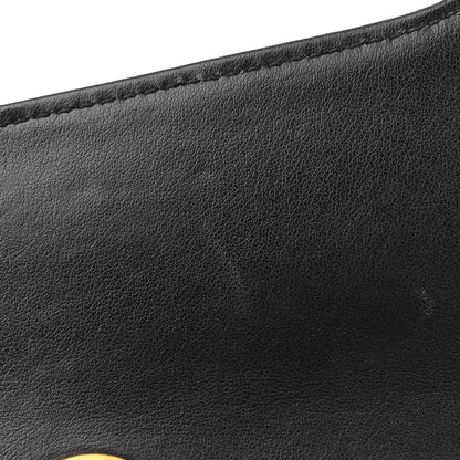 Gucci Calfskin Matelasse Mini GG Marmont Shoulder Bag Black 12 of 15