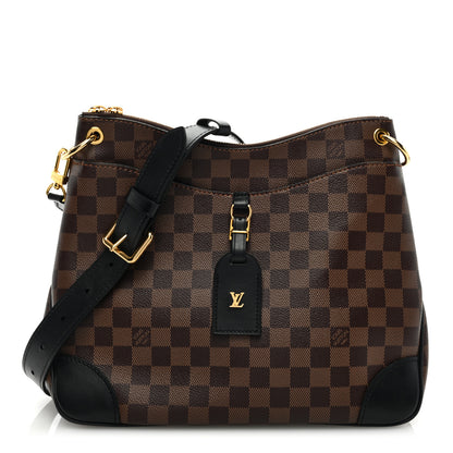 Louis Vuitton Damier Ebene Odeon MM Black 1 of 8