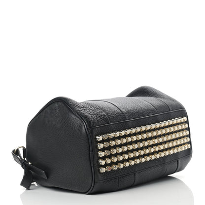 Alexander Wang Pebbled Lambskin Rocco Black Pale Gold Hardware 4 of 11