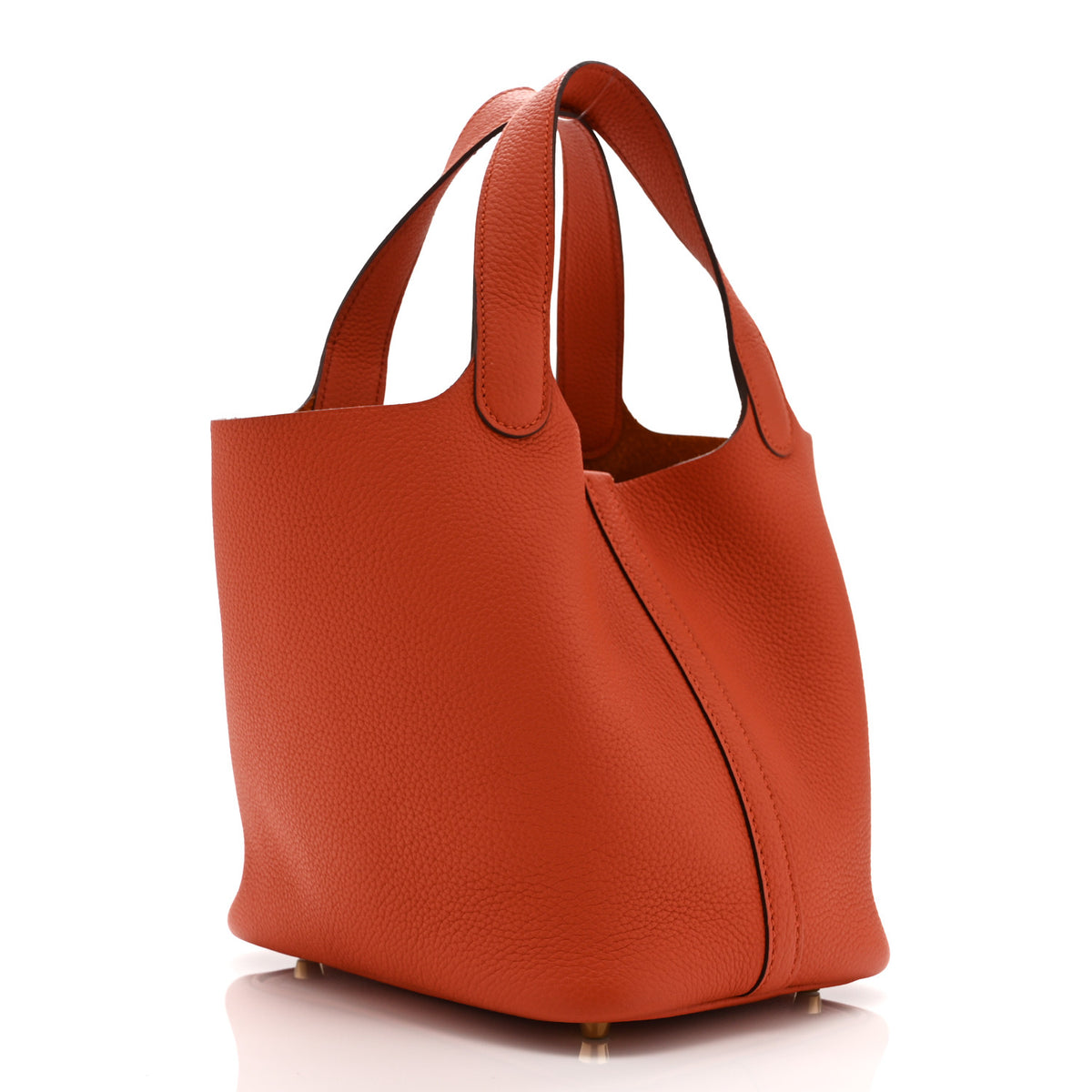 Hermes Taurillon Clemence Picotin Lock 18 PM Cuivre 3 of 10