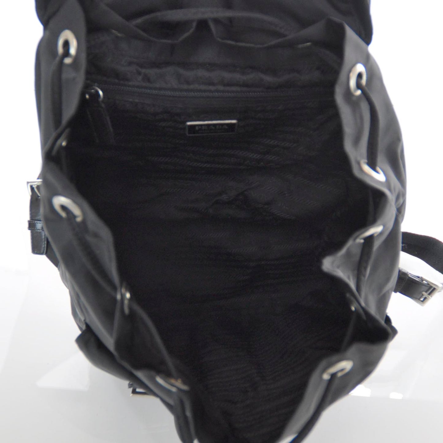 Tessuto Nylon Backpack Black
