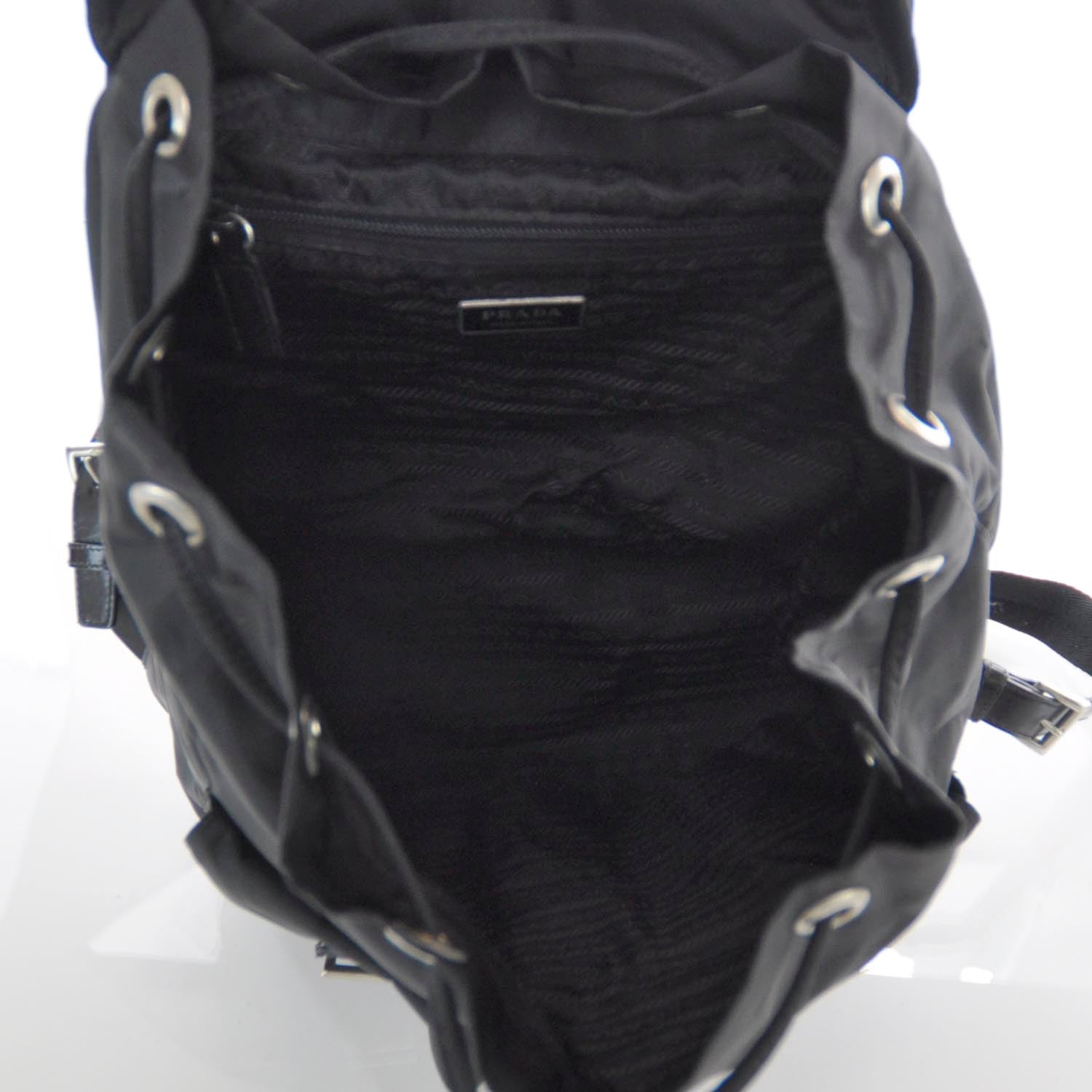 Prada Tessuto Nylon Backpack Black 6 of 7