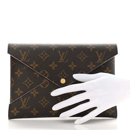 Louis Vuitton Monogram Large Kirigami Pochette Insert Rose Ballerine 2 of 6