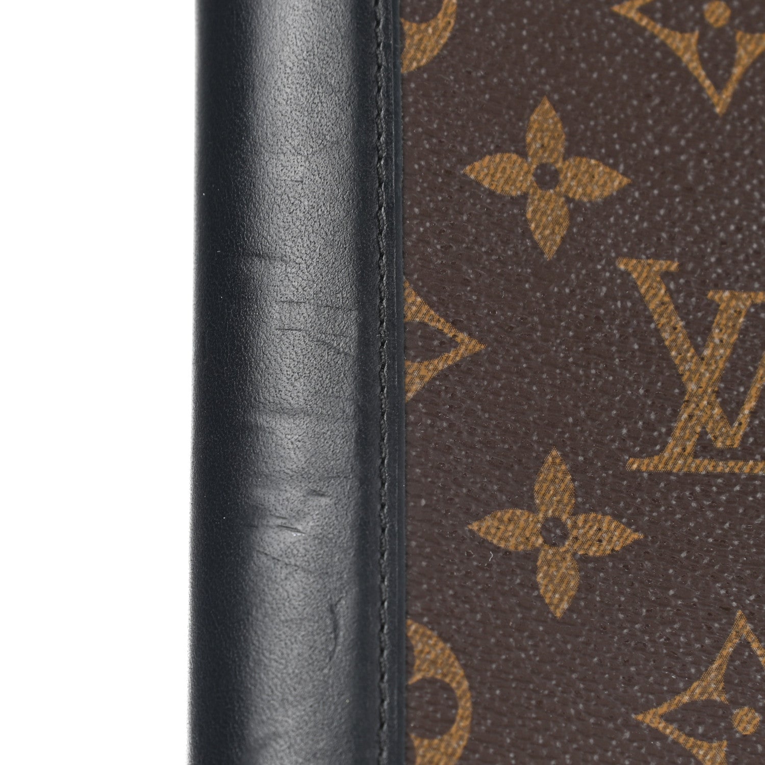 Louis Vuitton Monogram Macassar Vertical Zippy Wallet 7 of 10