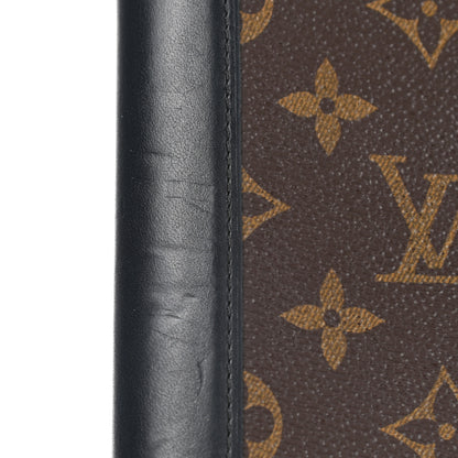Louis Vuitton Monogram Macassar Vertical Zippy Wallet 7 of 10