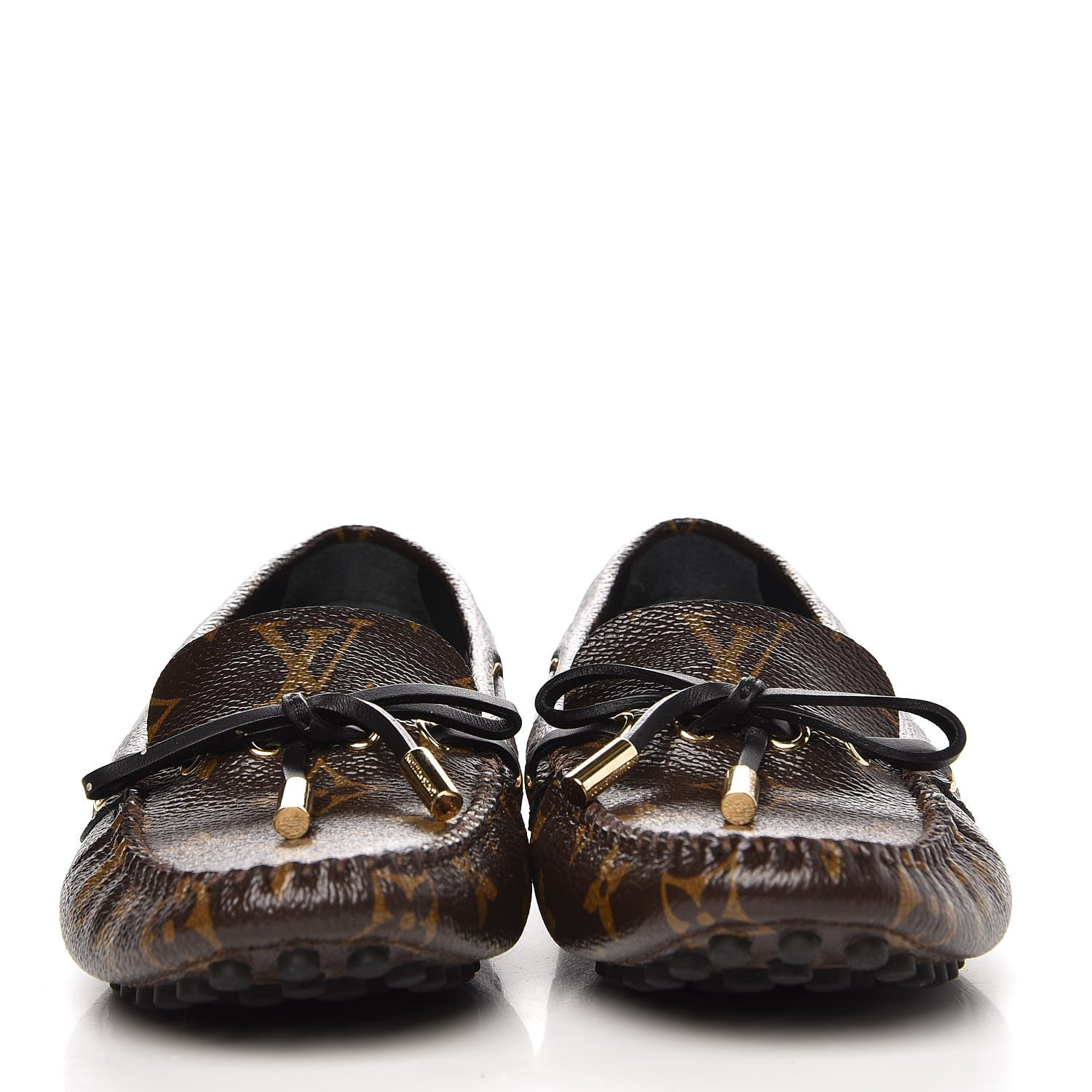 Louis Vuitton Patent Monogram Gloria Loafers 36 2 of 9