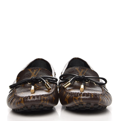 Louis Vuitton Patent Monogram Gloria Loafers 36 2 of 9