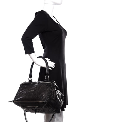 Givenchy Tumbled Sheepskin Medium Pandora Bag Black 3 of 11