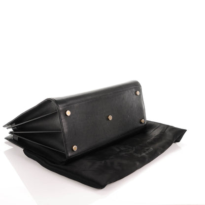 Saint Laurent Calfskin Large Sac De Jour Carryall Black 4 of 7