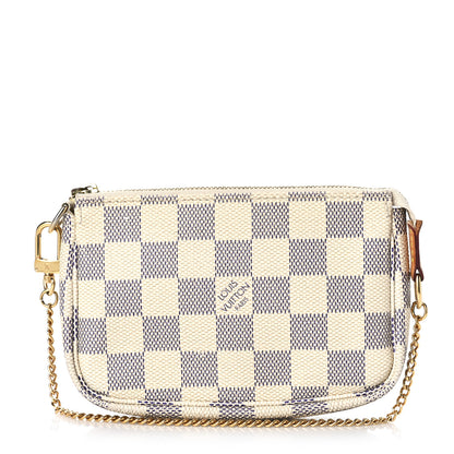 Louis Vuitton Damier Azur Mini Pochette Accessories 1 of 13