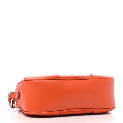 Gucci Soft Microguccissima Mini Bree Messenger Bag Sun Orange 4 of 9
