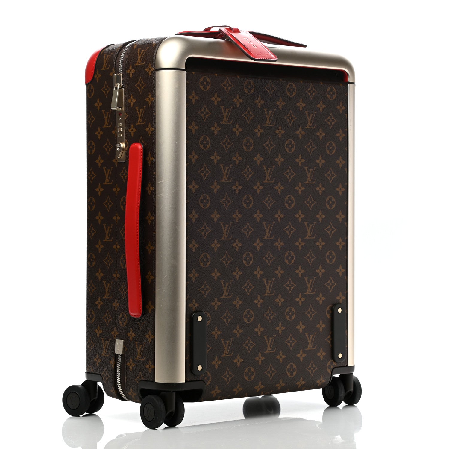 Louis Vuitton Monogram Horizon 55 Coquelicot 2 of 14