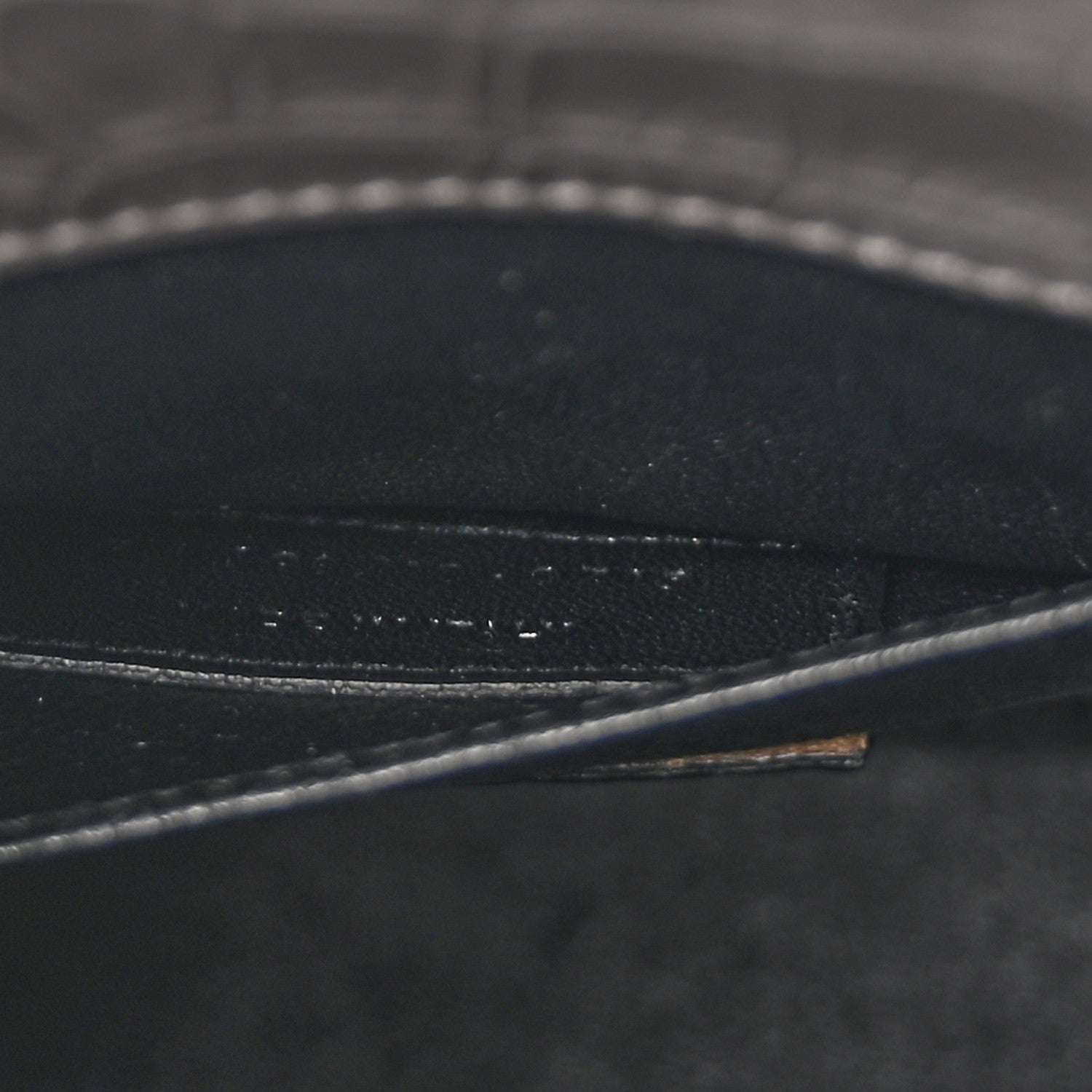 Saint Laurent Calfskin Crocodile Embossed Baby Sac De Jour Fog 7 of 12