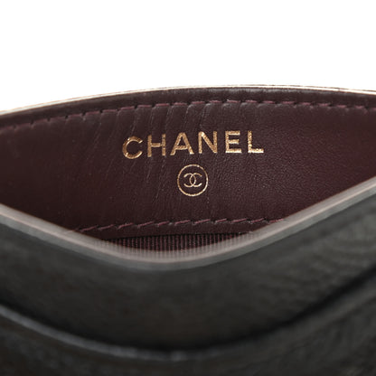 Chanel Caviar Quilted Card Holder Black 6 of 10