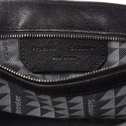 Proenza Schouler Lambskin Tiny Fringe Lux PS1 Satchel Black 7 of 10