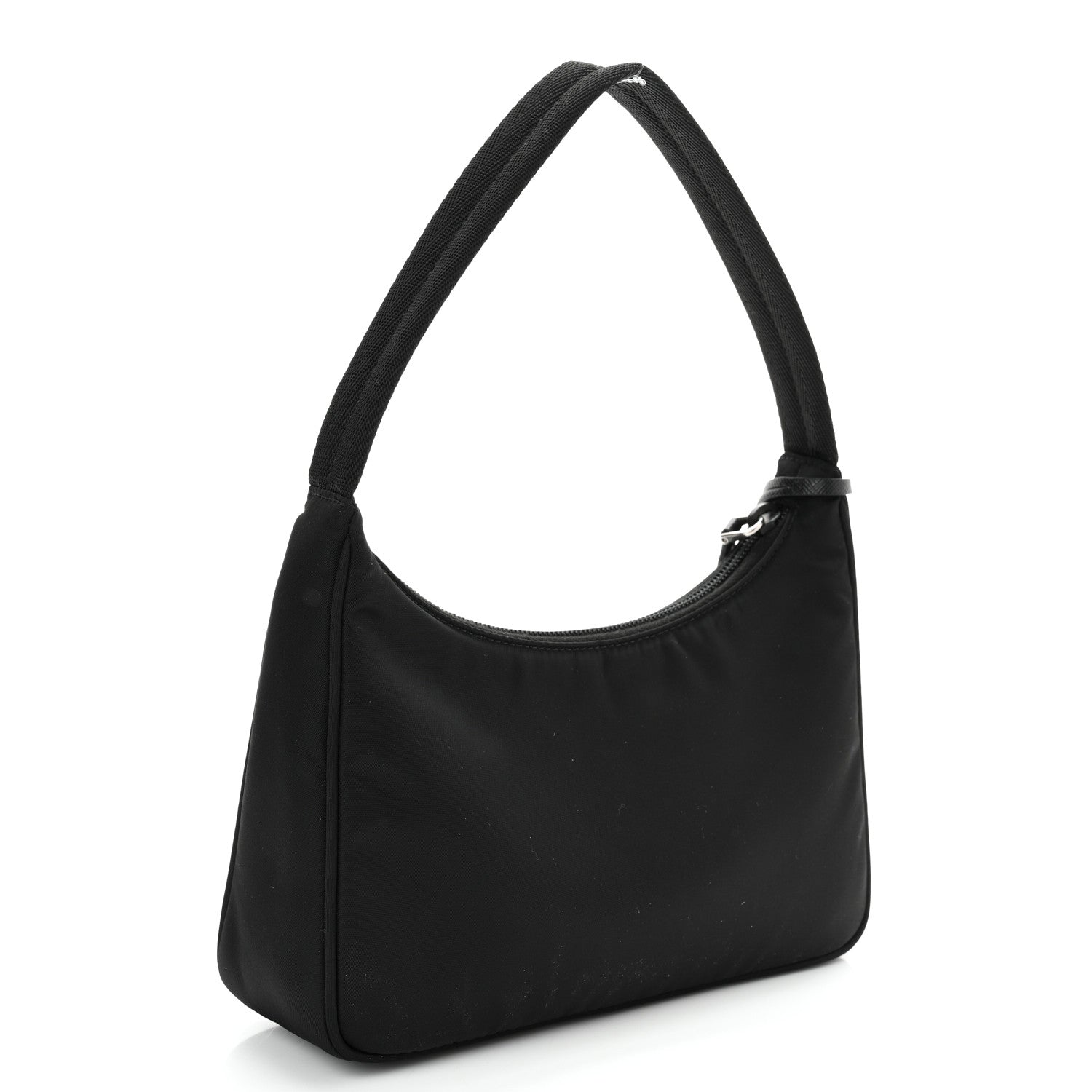 Prada Tessuto Nylon Mini Re-Edition 2000 Bag Black 2 of 10