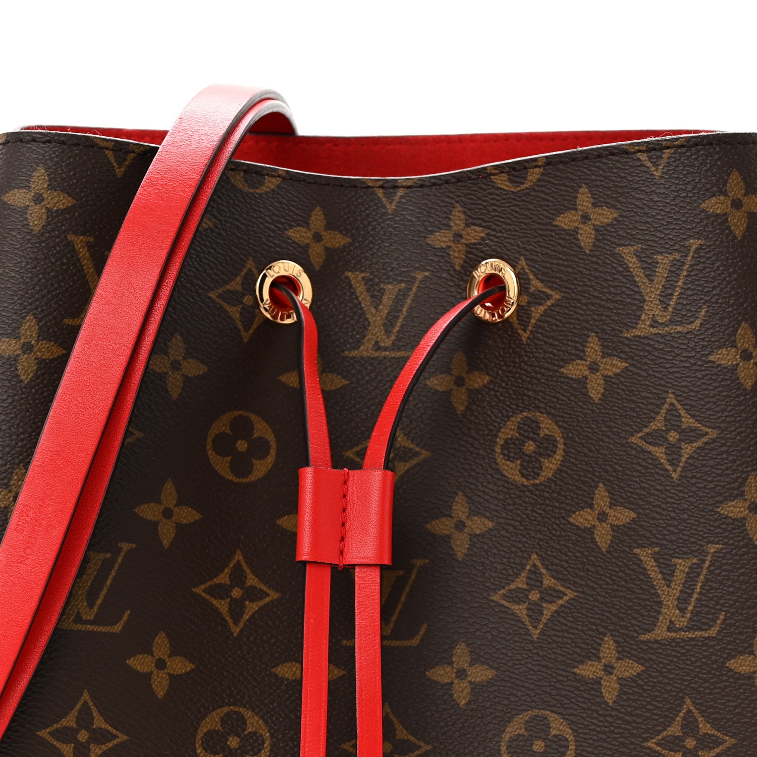 Louis Vuitton Monogram Neonoe MM Coquelicot 8 of 10