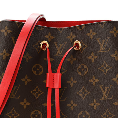 Louis Vuitton Monogram Neonoe MM Coquelicot 8 of 10